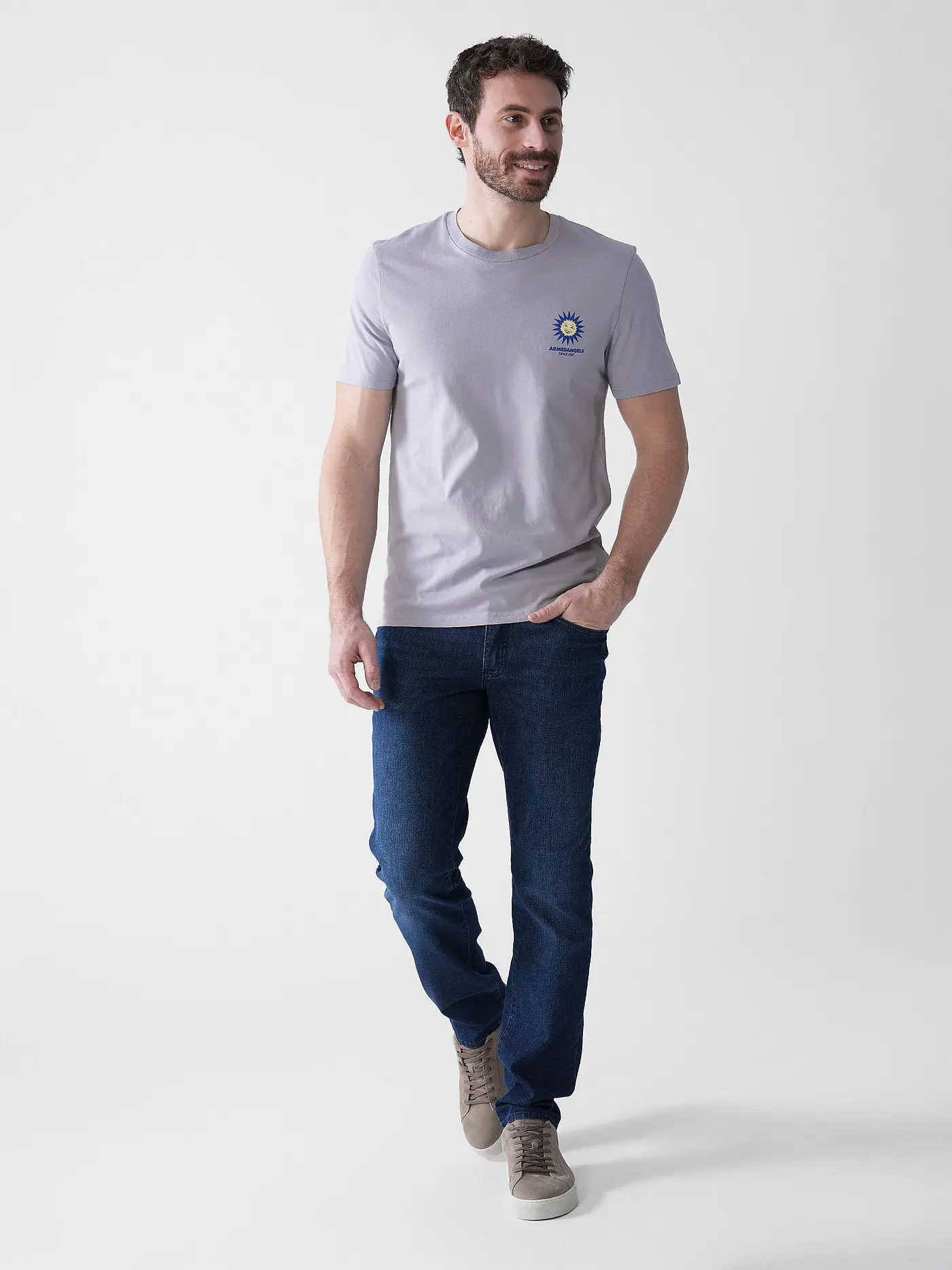 ARMEDANGELS | T-Shirt JAAMES | lila